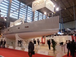 Découvrez le CNB 76 plus grand voilier jamais exposé à Paris
