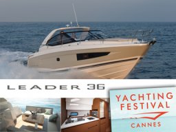 JEANNEAU présente le nouveau Leader 36 au salon nautique de Cannes